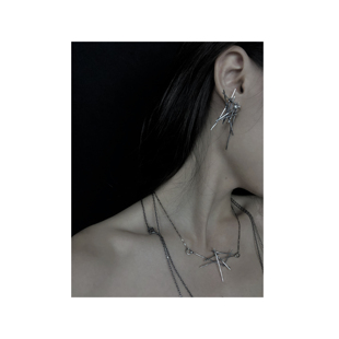 KAMMERHOPA品牌 篱系列925银小众耳饰耳环个性先锋新品推荐