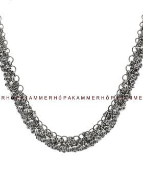 kammerhopa品牌925银项链小骷髅堆叠设计感复古项链锁骨链新品