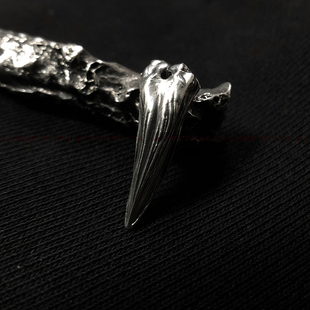 KAMMERHOPA 原创设计概念925银耳钉化石元素耳饰饰品小众男女新款