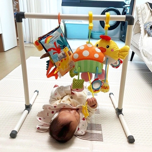 塑料管婴儿吊杆玩具架DIY短影片婴儿解放双手哄娃神奇人类幼崽日