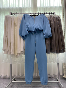 显瘦遮肉减龄哈伦裤 卫衣休闲运动裤 春秋爆款 女2025新款 两件套 套装