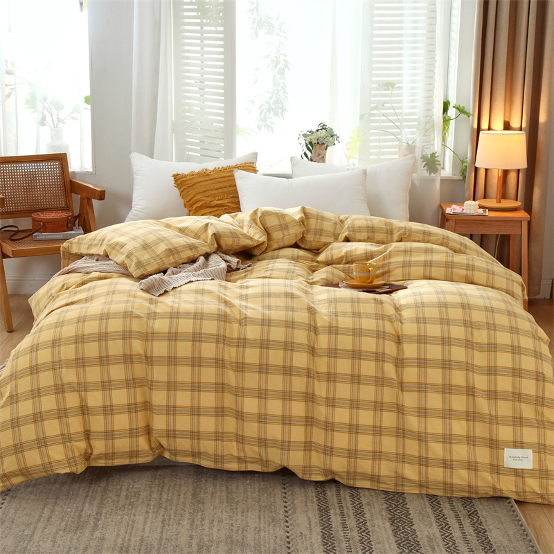 纯棉被套学生床单被罩全棉被芯套