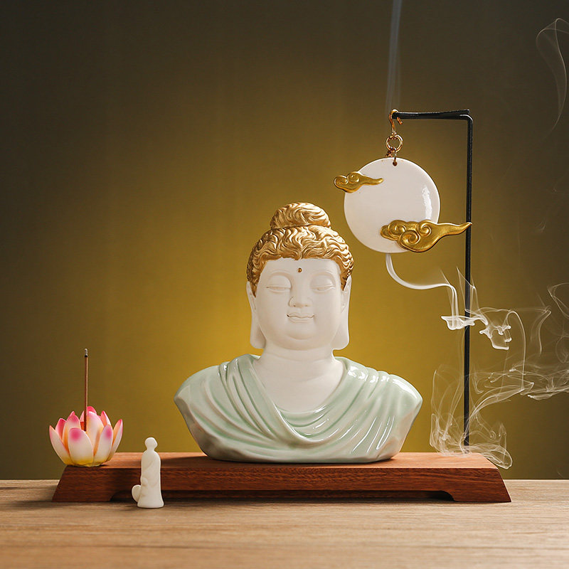 倒挂香器创意线香炉香插香座家用室内檀香沉香香薰炉禅意熏香摆件,家居饰品,桌面摆件,淘宝优惠券,粉丝福利购,淘宝优惠卷