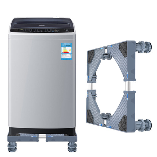 全自动洗衣机底座托架通用海尔移动加高垫高支架防震脚架子不锈钢