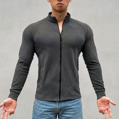 秋冬重磅280克双面德绒立领健身