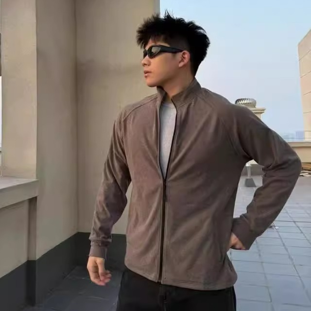 德绒保暖修身长袖运动T恤