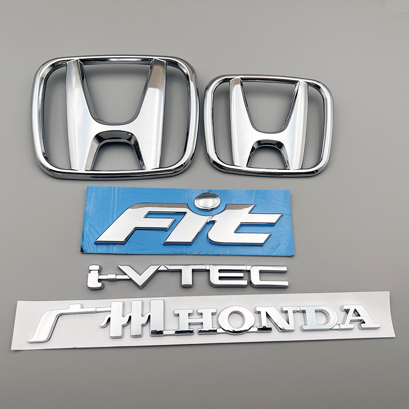 适用于本田车标飞度FIT标志广州HONDA后车标03-07飞度中网标IVTEC