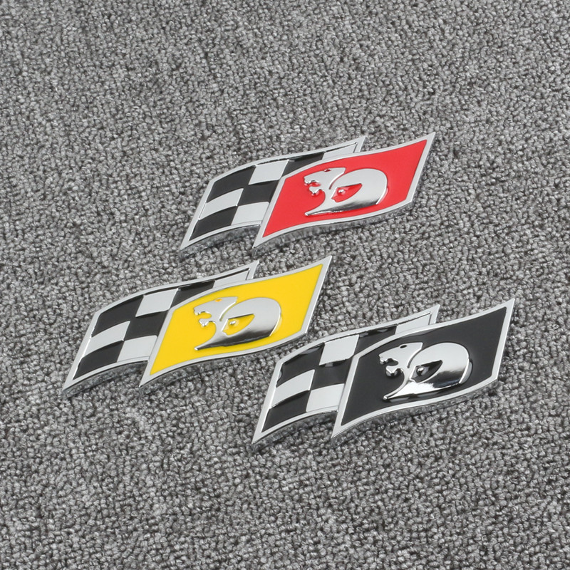 适用于别克林荫大道君威君越改装霍顿狮子车标贴中网标叶子板侧标