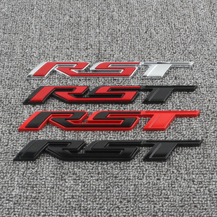 适用于雪佛兰西尔维拉多尾门RST车标金属改装车贴索兰德RST尾标