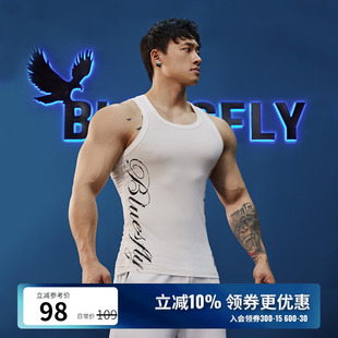 肌肉籃球訓(xùn)練無袖 坎肩吊帶 健身運動工字背心男修身 BLUESFLY新款