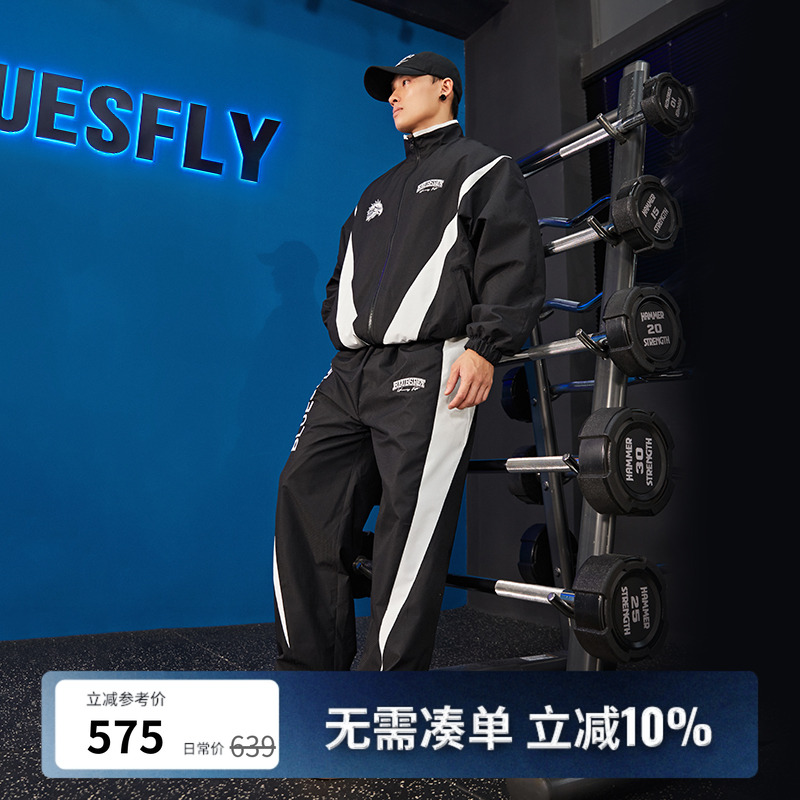 BLUESFLY美式冲锋衣套装男