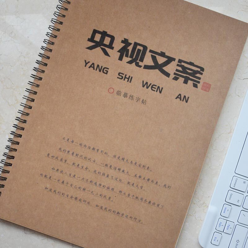 央视文案文艺金句字帖主持人语录作文素材学生楷书硬笔临摹练字帖