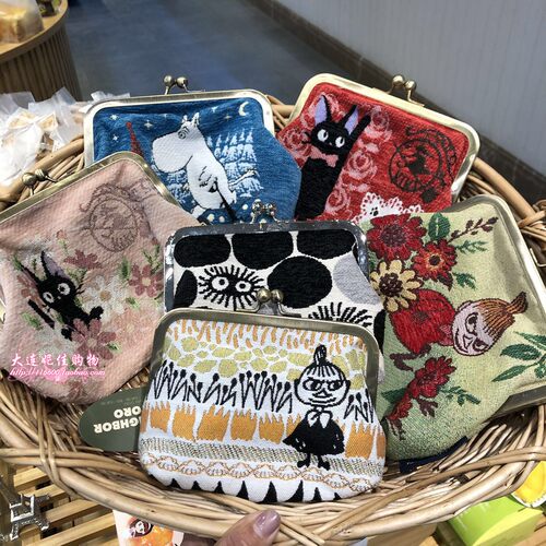 出口日本外贸河马黑猫休闲夹子