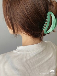 美国代购Camila Paris法国醋酸法式发夹抓夹发饰盘发新玳瑁绿红粉