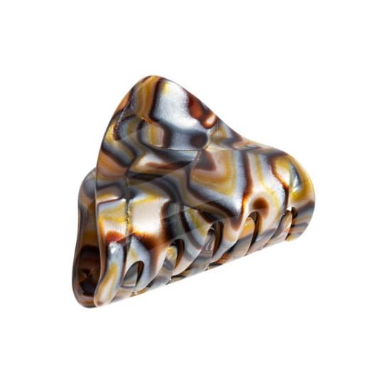 美国代购France Luxe法国制法式醋酸玳瑁糖果色三角尖角抓夹百搭