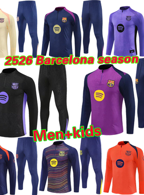 New Soccer Jacket Barcelona Training Wear Soccer Jersey