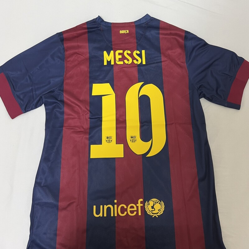 thumbnail for Barcelona messi Jersey football shirt Ronaldinho PUYOL
