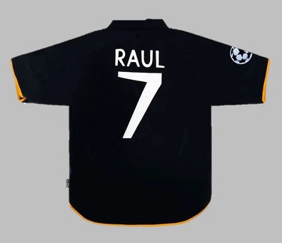 98 00 Retro Real Madrid GUTI RAUL Vintage Classic Jersey
