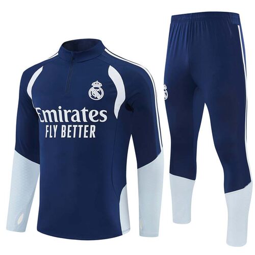 2026-27 Real Madrid tracksuit kids Men soccer training suit