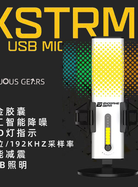 ENDGAME GEAR XSTRM麦克风 适用于主播 K歌 录音 电竞 采访等
