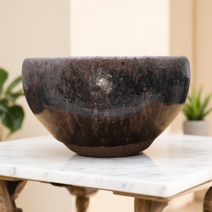 〖太宗〗龙窑柴烧纯手工建盏〔兔豪平口主人杯〕高铁胎老盏