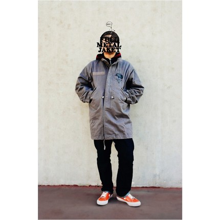 PACKRATS17SS FULL METAL JACKET M65 PARKA美军越战鱼尾宽松风衣