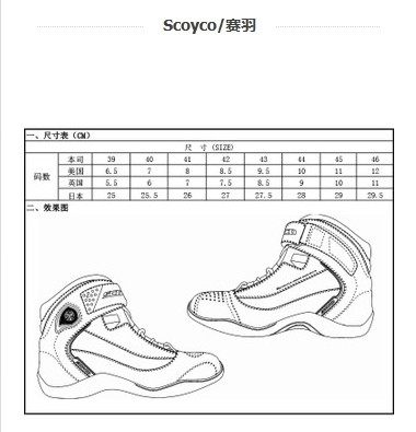 Boots moto SCOYCO - Ref 1389665 Image 3