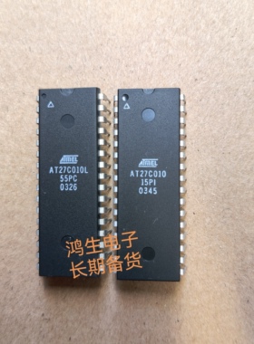 AT27C010L-55PC/15PI AT28Lv010-20PI电子单片机芯片直插DIP32脚