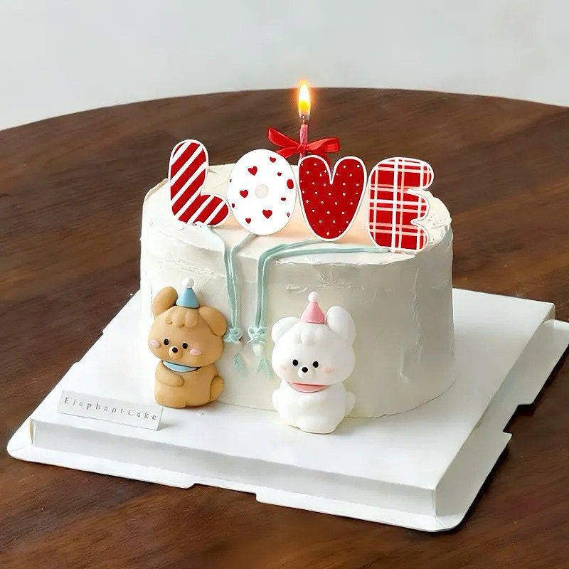 214情人节蛋糕装饰可爱修狗亚克力LOVE插件情侣告白表白装扮插牌,节庆用品/礼品,蛋糕/烘焙装饰用品,淘宝优惠券,粉丝福利购,淘宝优惠卷