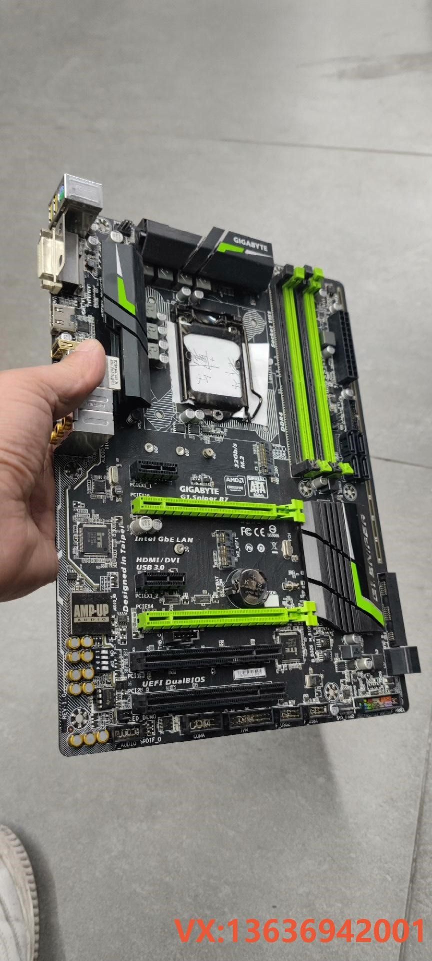 技嘉g1.sniper b7豪华大板,成色很新,无拆无修无水
