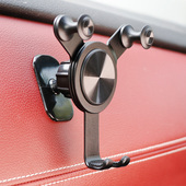 垂直面可弯曲中控台胶贴式 手机车载支架汽车内用品导航支撑固定架