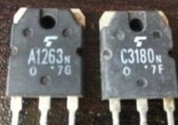 音频功放对管 2SA1263 2SC3180 A1263N C3180N 对2元
