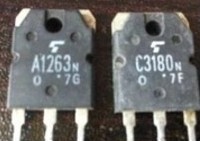 音频功放对管 2SA1263 2SC3180 A1263N C3180N 对2元