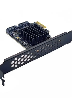 SATA3.0硬阵列卡RAID0/1扩展卡6G固态硬盘适用飞腾国产化ASM1061R