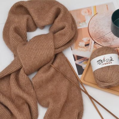 手编羊绒线柔软不起球