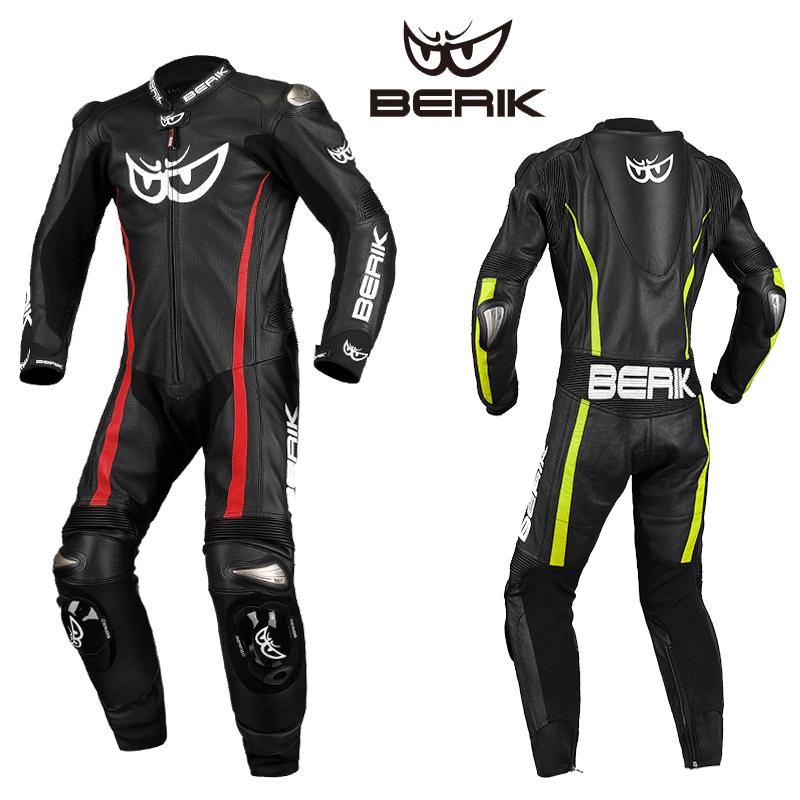 berik赛道摩托车连体皮衣