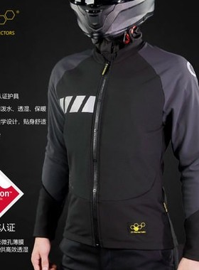林佑丰cc protectors摩托车护甲衣冬季骑行服防摔ce护具暖流衣抓