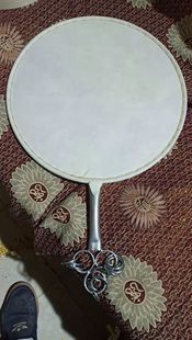 包邮扇子鼓 羊皮扇子鼓京西太平鼓单面舞蹈道具鼓送鼓棒