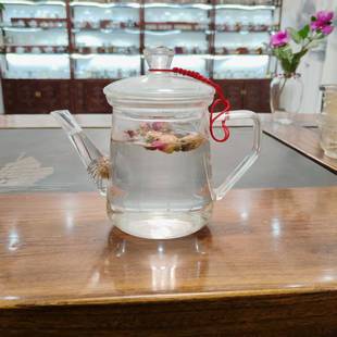 蒸煮茶器耐高温单壶家用泡茶壶厂家耐热玻璃茶壶茶海纯手工制作