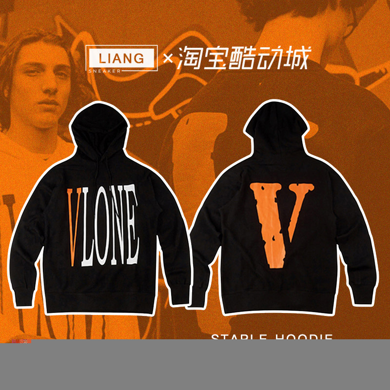 VLONE北京限定POP UP游击店限定红橙大v黑色嘻哈陈冠希同款卫衣|ruв категории спортивный костюм/досуг одежды, спортивный свитер/свитер - от Buy2taobao.com для оказания профессиональной услуги покупки агента Taobao