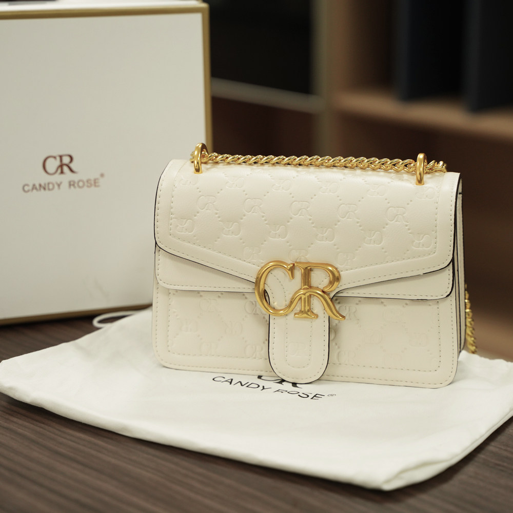 candyrose官方旗舰店压花酒神包链条斜跨腋下女包cr正品小众高级