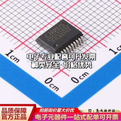 全新正品CS5532-ASZR SSOP-20-300mil 模数转换芯片ADC质量保证