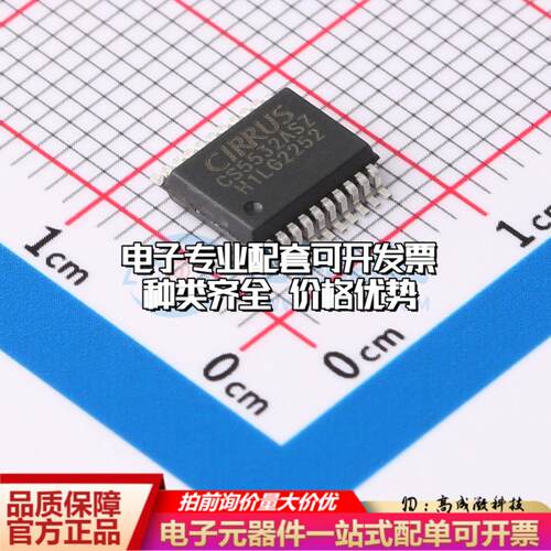 全新正品CS5532-ASZR SSOP-20-300mil 模数转换芯片ADC质量保证