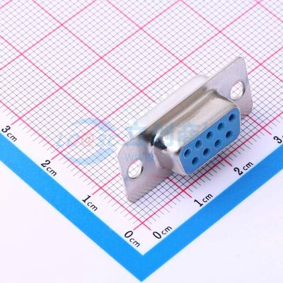 X0109FT7BL1 焊线式插件 D-Sub/VGA连接器 9P 母座可开票