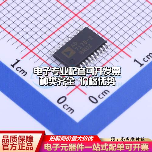 全新正品AD7175-2BRUZ-RL7 TSSOP-24 模数转换芯片ADC质量保证