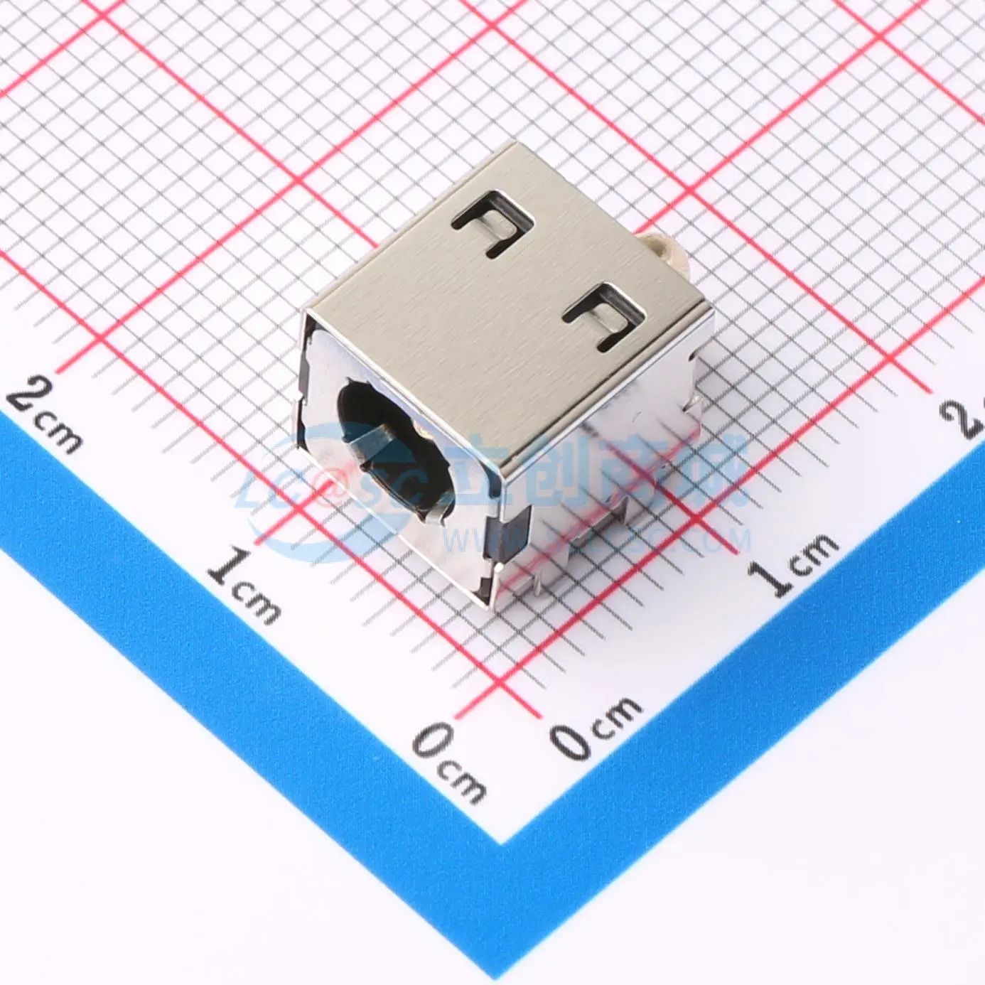 全新DC-S014A-D025-20A插件 DC电源连接器弯插5.7mm可开票