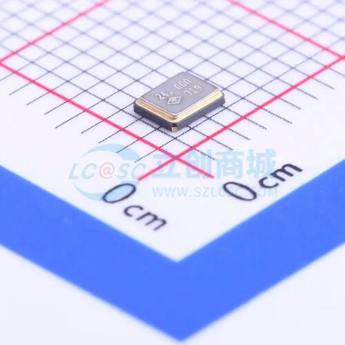 XXCCCLNANF-24M无源晶振SMD3225-4P 24MHz ±20ppm 10pF