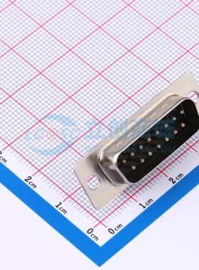 X0115WT7B1 焊线式插件 D-Sub/VGA连接器 15P 公座可开票