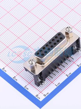 SUB-DRBF-607A-002 弯插 D-Sub/VGA连接器 15P 母座2排可开票