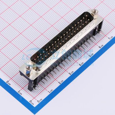 X0337WT7B2 弯插 D-Sub/VGA连接器 37P 公座可开票